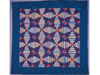 Mennonite Windmill Blades Quilt in Wool Challis