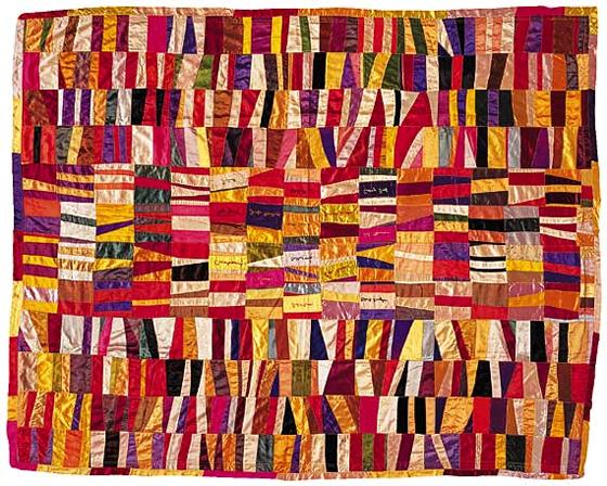 Jockey Silks Pieced Quilt