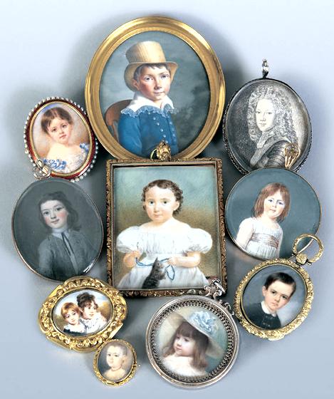 Selection of Portrait Miniatures