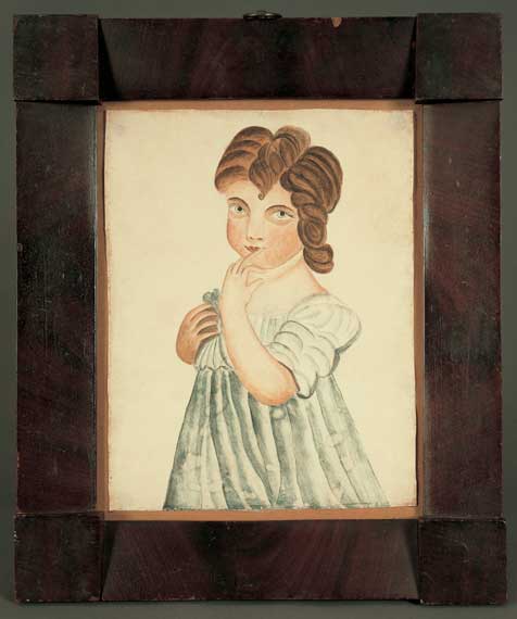 Portrait of a Child Attributed to Emily Eastman