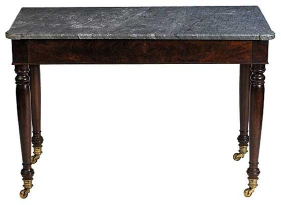 Marble Top Sideboard Table