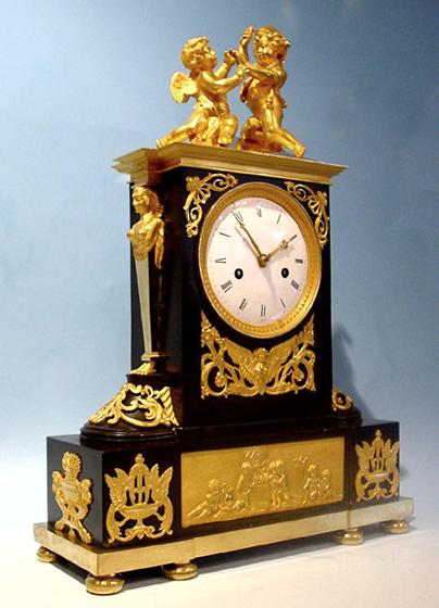 A French Directoire mantel clock
