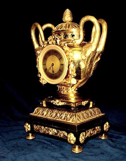 A French Louis XVI ormolu mantel clock