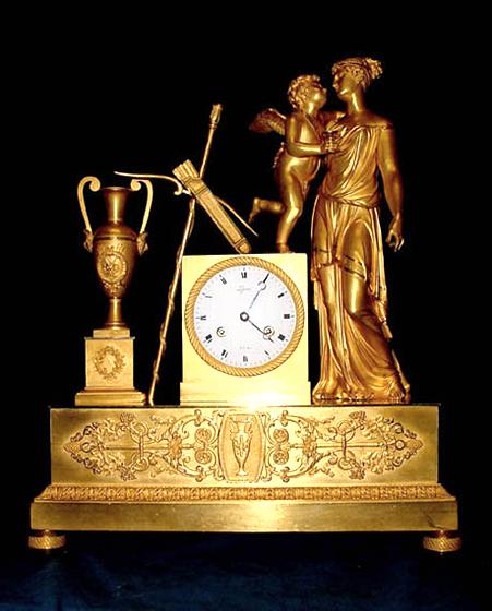 An Empire clock by Lepine