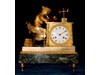 La Lecture mantel clock