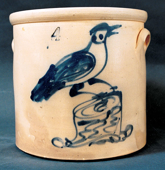 Four-Gallon Stoneware Crock