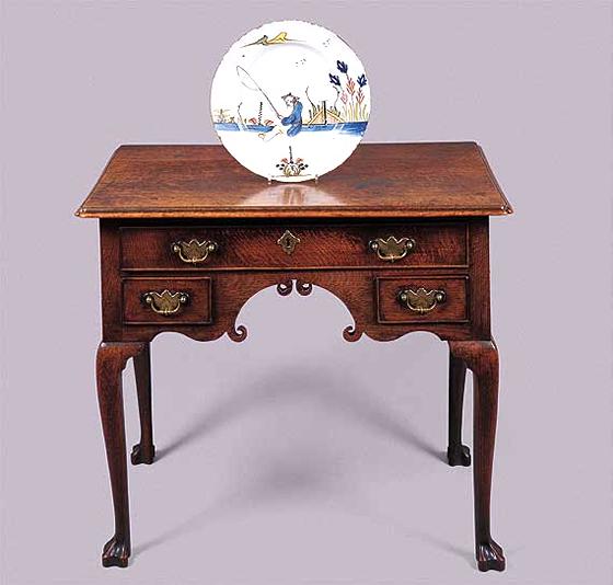 18th Century Oak Lowboy