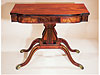 Boston Mahogany Card Table