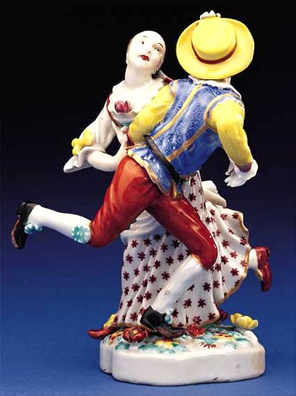 Figure Group of Two Dancers