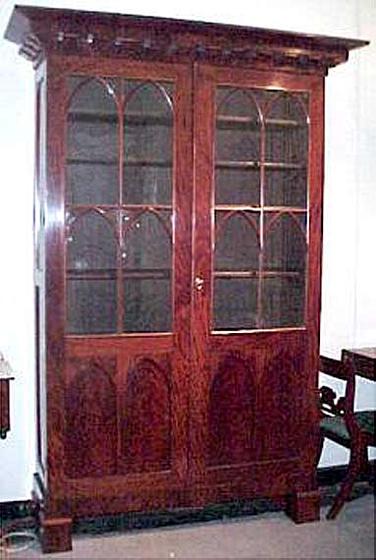 American Classical Gothic Bookcase