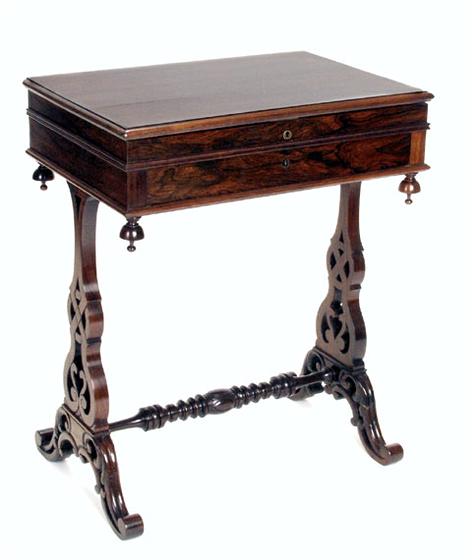 Labeled Alexander Roux Rosewood Table