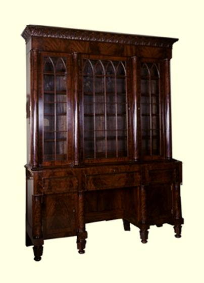 American Classical and Gothic Bookcase