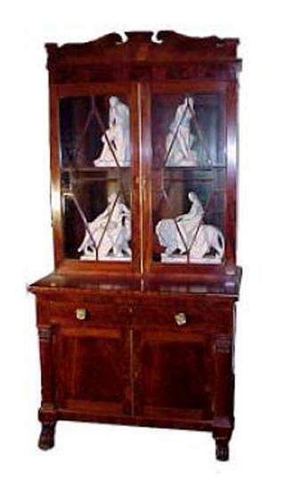 American Classical Secretary/Bookcase