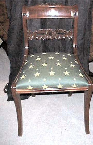 Pair of Mahogany Classical Side Chairs