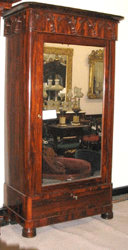 American Gothic Revival Armoire
