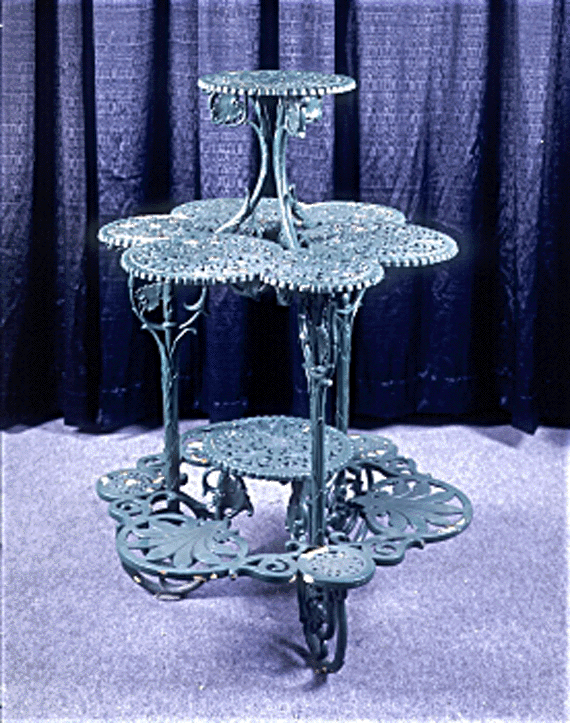 Victorian Cast Iron Plant Stand Coalbrookda