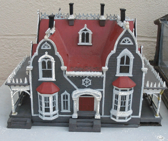 Victorian Cast Iron Bird House