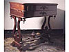 Rosewood and Satinwood Fine Ladies Sewing Table