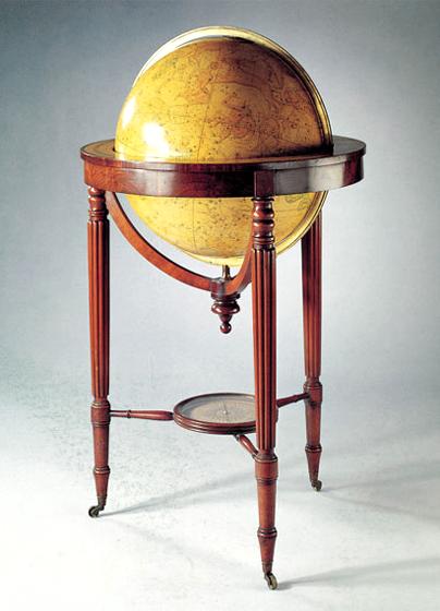 Rare Pair of Regency Globes