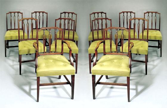 George III Mahogany Dining Chairs