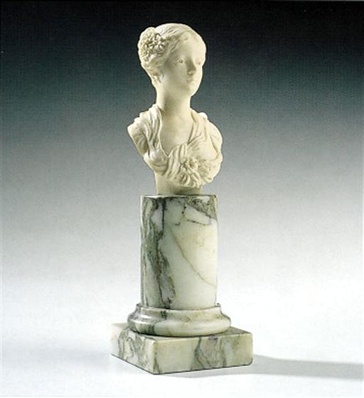 Emile Bernoud Art Nouveau Bust