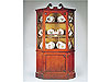 A Rare George III Mahogany China Cabinet