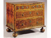 Fine William and Mary Oyster Chest