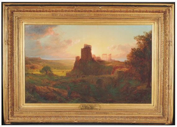 Frederic Edwin Church - <i>The Ruins of Sunium</i>