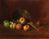 Still life with Apples and Pan