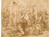 Girolamo Mazzola Bedoli-<i>Adoration of the...</i>