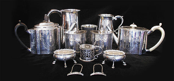 A Selection of George III Silver by Hester Bateman