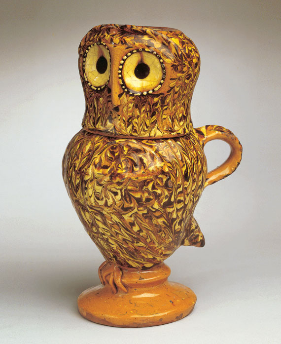 Owl Jug with Detachable Head