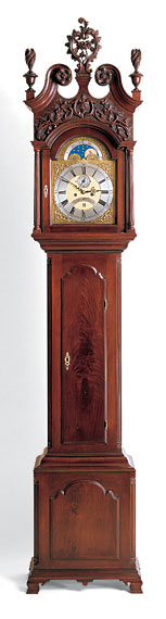 Copy of a Thomas Crow Tall Case Clock