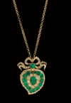 Emerald Heart Pendant