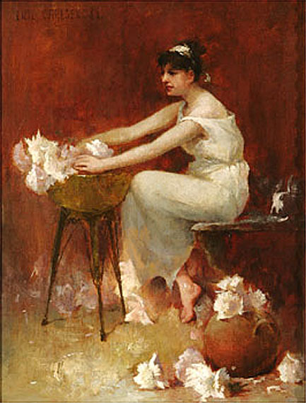 <i>Arranging Flowers</i>