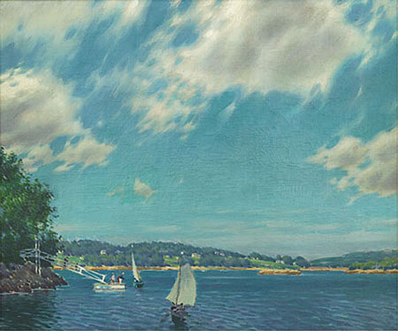 <i>Sailing, Midsummer</i>