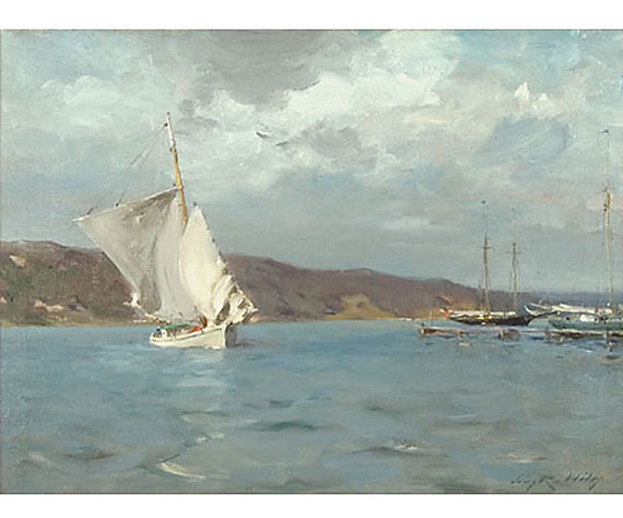 <i>White Sloop, Peconic Bay</i>