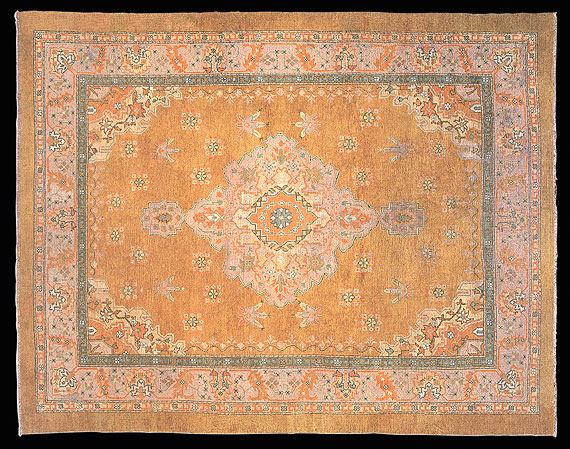 Turkish Oushak, Circa 1880.