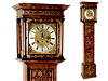 English Marquetry Long Case Clock