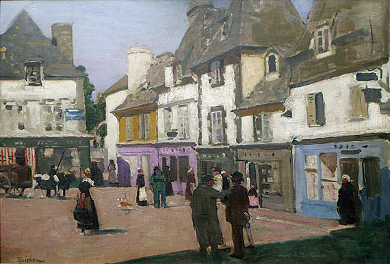 <i>Place au Beurre, Quimper...</i>