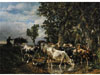 Charles Emile Jacque-<i>Troupeau de vaches...</i>