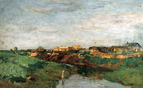 Vasili Kirillovich Nechitalio, <i>Old Village</i>