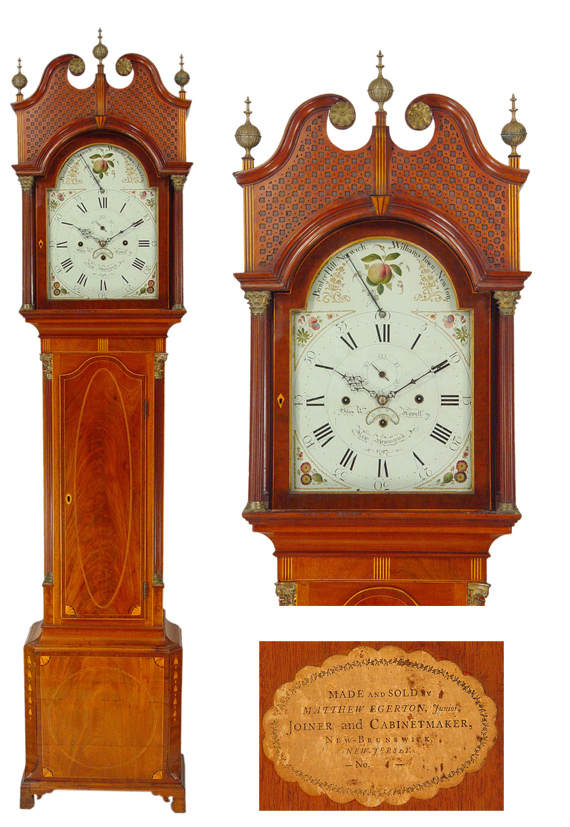 Silas Howell Musical Tall Clock
