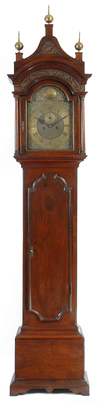 A masterpiece Chippendale mahogany tall case clock, by Gawen Brown, Boston, Massachusetts, circa 1760