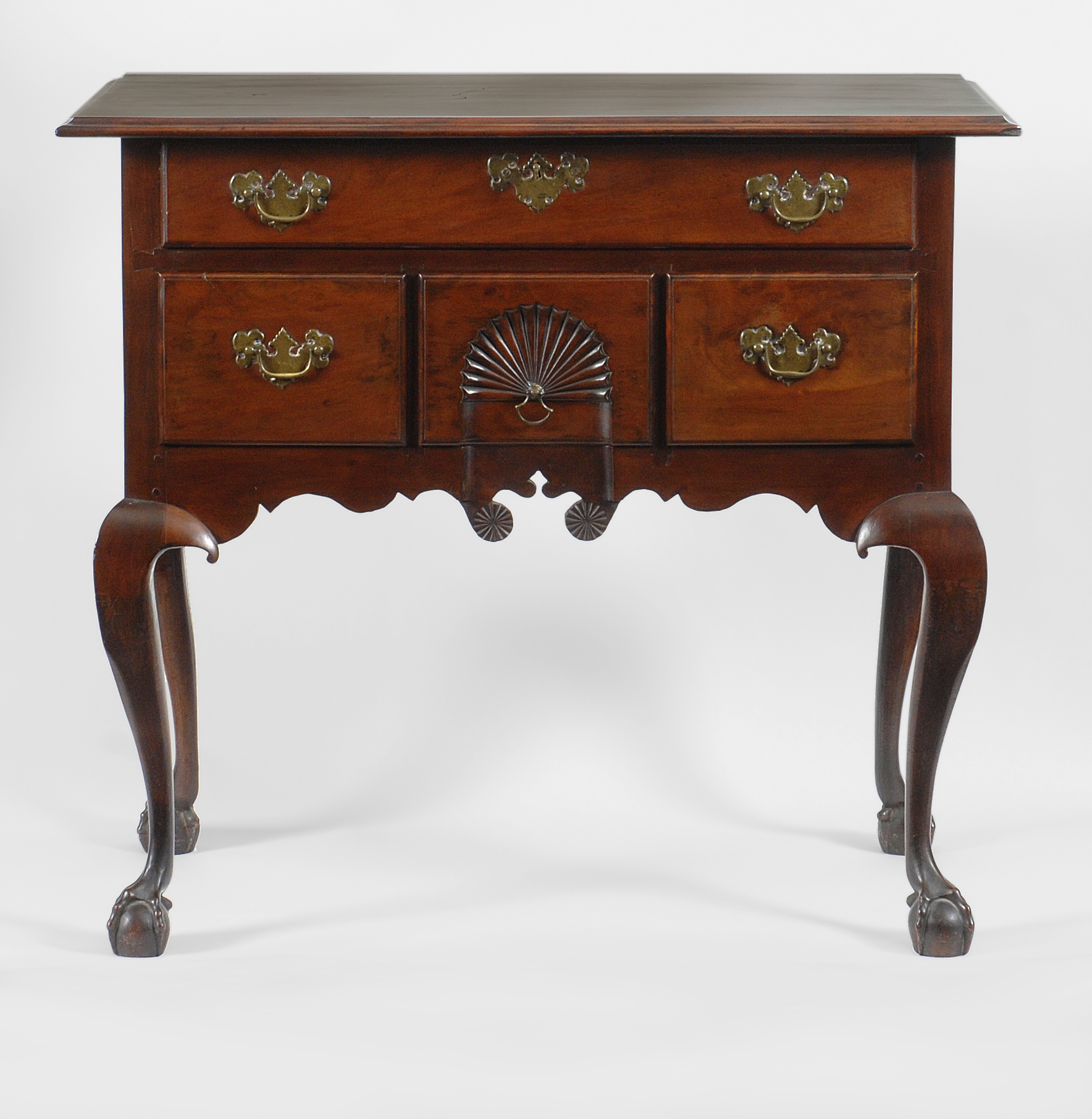 A fine and important Chippendale mahogany lowboy, Salem, Massachusetts, circa 1770.