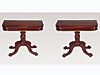 Pair of Kinnan & Mead Classical Games Tables