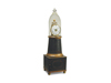 A Rare and important stenciled lighthouse clock