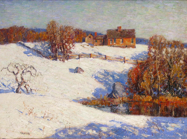 Winter in the Connecticut Hills
