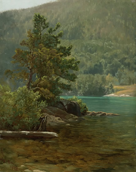 Adirondack Lake Scene