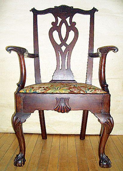 Philadelphia Chippendale Armchair